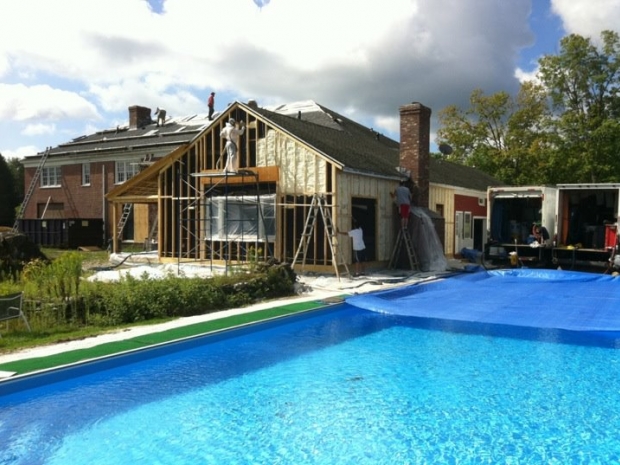 Exterior Framing Installation